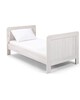 Atlas 4 Piece Cotbed with Dresser Changer, Wardrobe, and Premium Dual Core Mattress Set- White image number 4